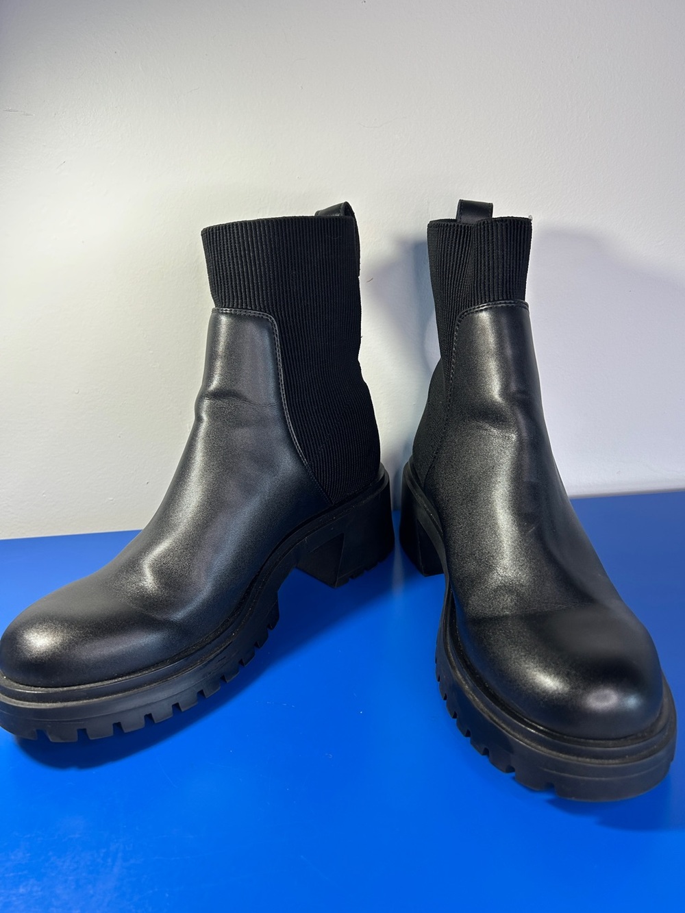 Steve Madden Black Holley Chelsea Boot